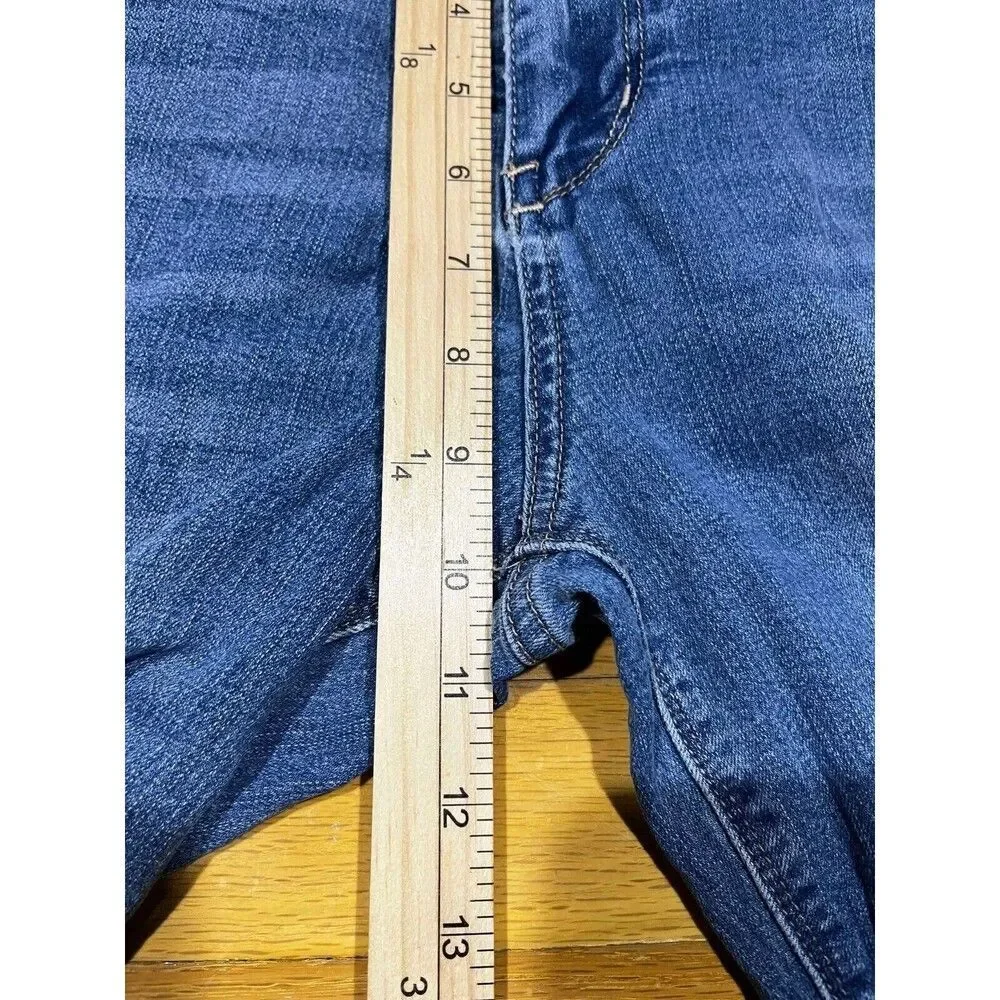 Hydraulic Jeans Women's Size 4 Blue Murray High Rise Straight Denim Y2K